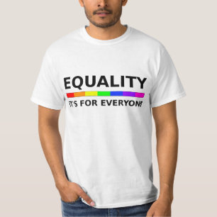 Camiseta Igualdad - está para cada uno