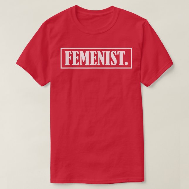 Camiseta Igualdad feminista Empoderamiento de la mujer Femi (Diseño del anverso)