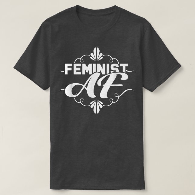Camiseta Igualdad Feminista Empoderamiento De La Mujer Y Fe (Diseño del anverso)