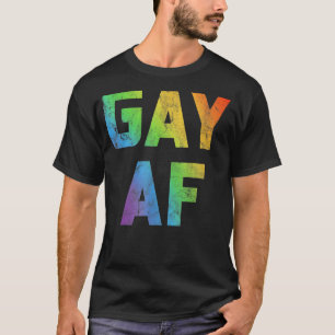 Camiseta Igualdad Gay Lesbiana Af Conciencia De Rainbow Lgb