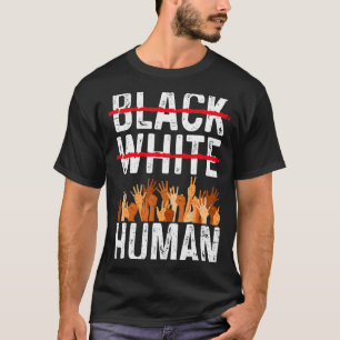 Camiseta Igualdad Humana Blanco Negro Ropa Igualdad Humana 