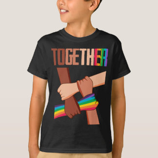 Camiseta Igualdad Justicia social Derechos humanos juntos l