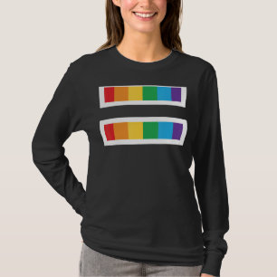 Camiseta Igualdad Lgbt Conciencia Del Orgullo Para Gays Y L