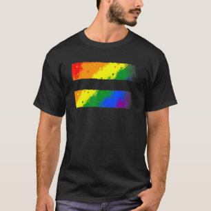 Camiseta Igualdad Lgbt Conciencia Del Orgullo Para Gays Y L