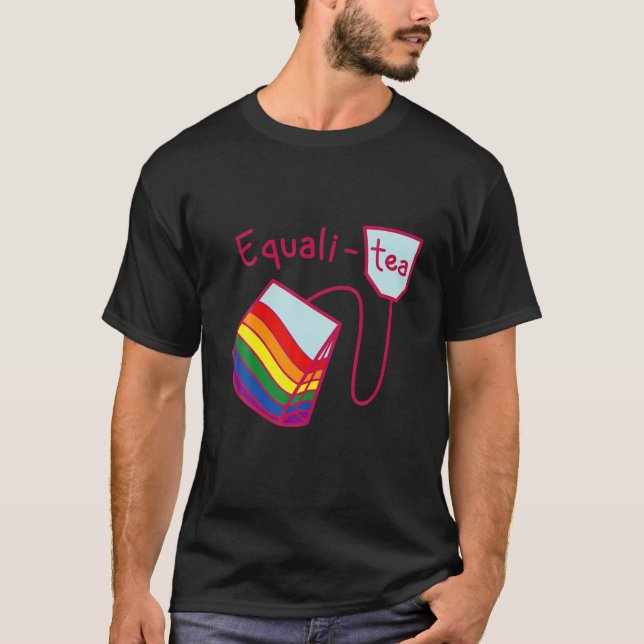 Camiseta Igualdad Para Todos Característica LGBT (Anverso)