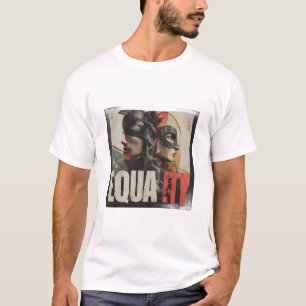 Camiseta IGUALDAD – Póster de arte de protesta audaz