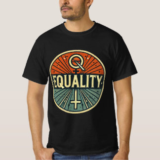 Camiseta Igualdad Retro: Un mensaje audaz de unidad