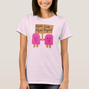 Camiseta igualdad rosada dos