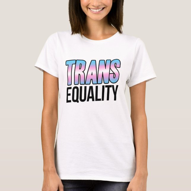 Camiseta Igualdad Trans (Anverso)