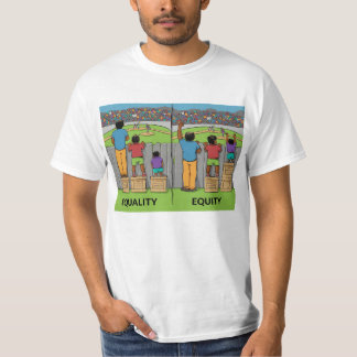 Camiseta Igualdad vs Equidad – Inspirando Justicia Social