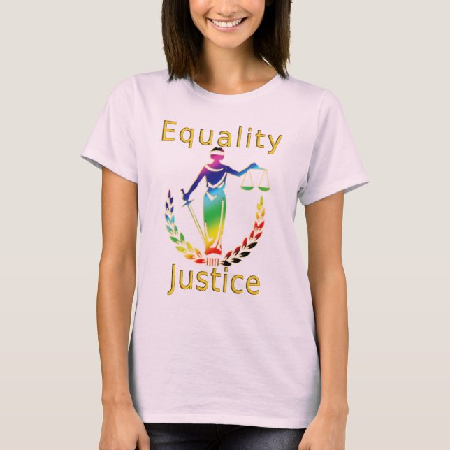Camiseta Igualdad y justicia (Anverso)