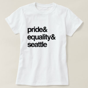 CAMISETA IGUALDAD Y ORGULLO - .PNG DE SEATTLE