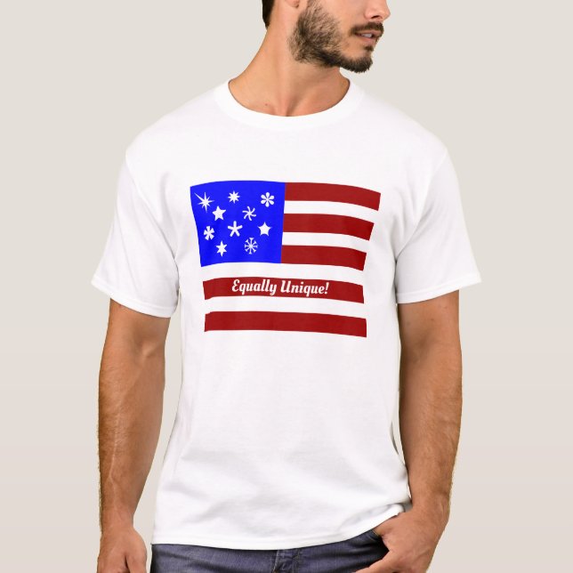 Camiseta Igualmente Único (Anverso)