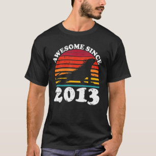 Camiseta Iguana asombrosa desde 2013 Noveno cumpleaños de 9