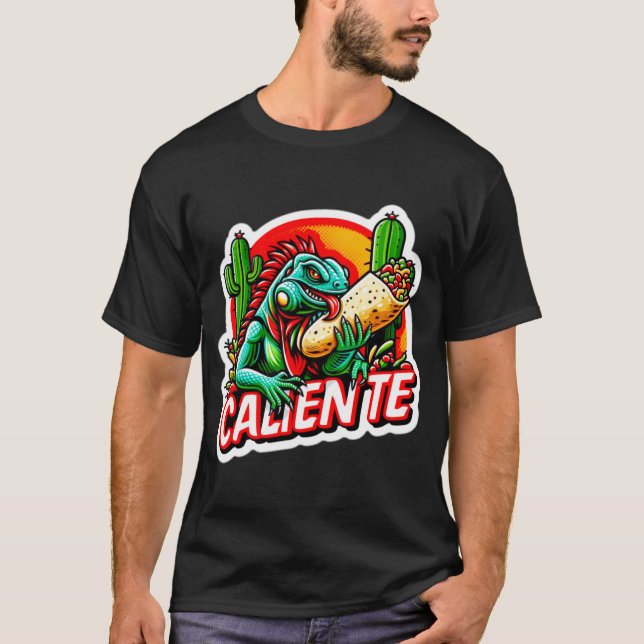 CAMISETA IGUANA CALIENTE 4 (Anverso)