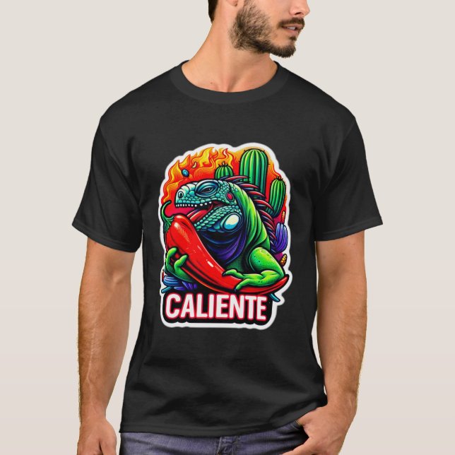 CAMISETA IGUANA CALIENTE 8 (Anverso)