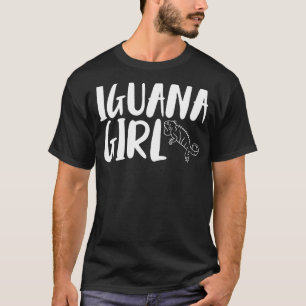 Camiseta Iguana Chica Graciosa Reptile Pet Lover