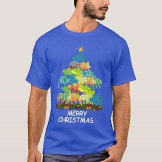 Camiseta Iguana Christmasree Merry Christmas boy