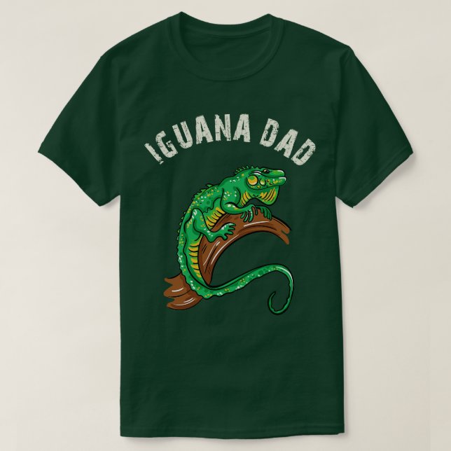 Camiseta Iguana Dad (Diseño del anverso)