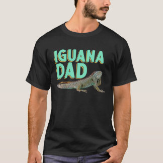 Camiseta Iguana Dad Reptiles Mascota Lizards Reptiles Dueño