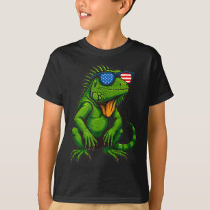 Camiseta Iguana de bonito con Norteamérica Vestido De Sol P