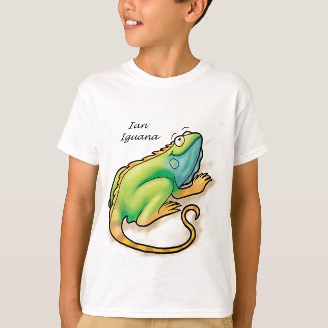 Camiseta Iguana de Ian (Anverso)