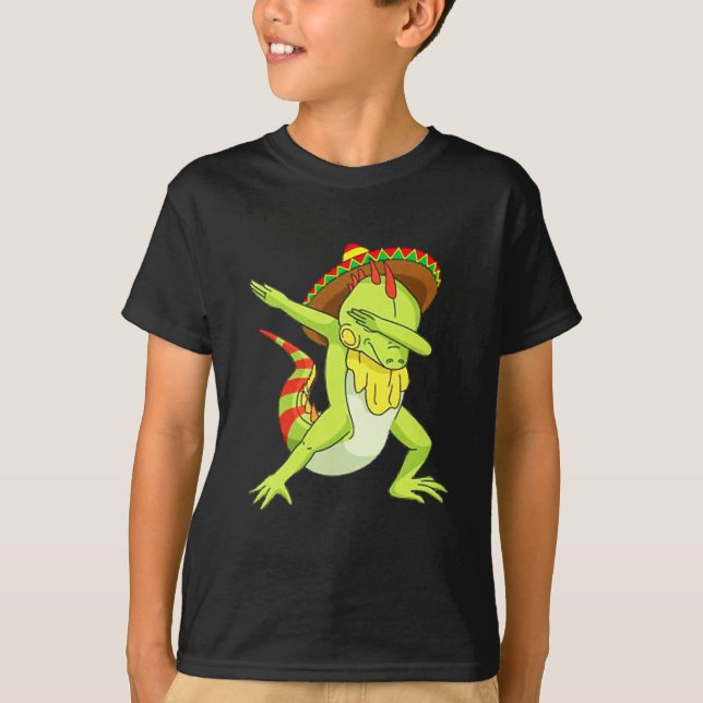 Camiseta Iguana divertida (Anverso)