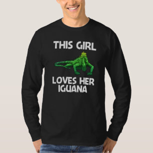 Camiseta Iguana genial para niñas niños lagarto reptil herp