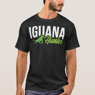 Camiseta Iguana Hunter Herbivorous Lizard Sharp Eye Species