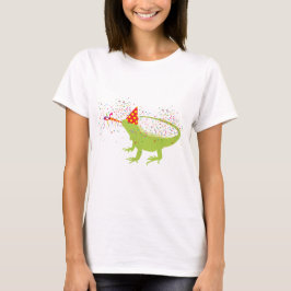 Camiseta Iguana Lizard de animales de fiesta con Fiesta