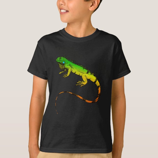 Camiseta Iguana Lizard Hermoso regalo de Iguana (Anverso)
