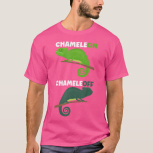 Camiseta Iguana Lizard Reptile Chameleoff Chameleon Funny