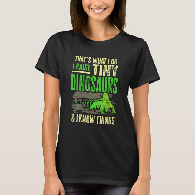 Camiseta Iguana Lizard Reptile Herpetologist (Anverso)