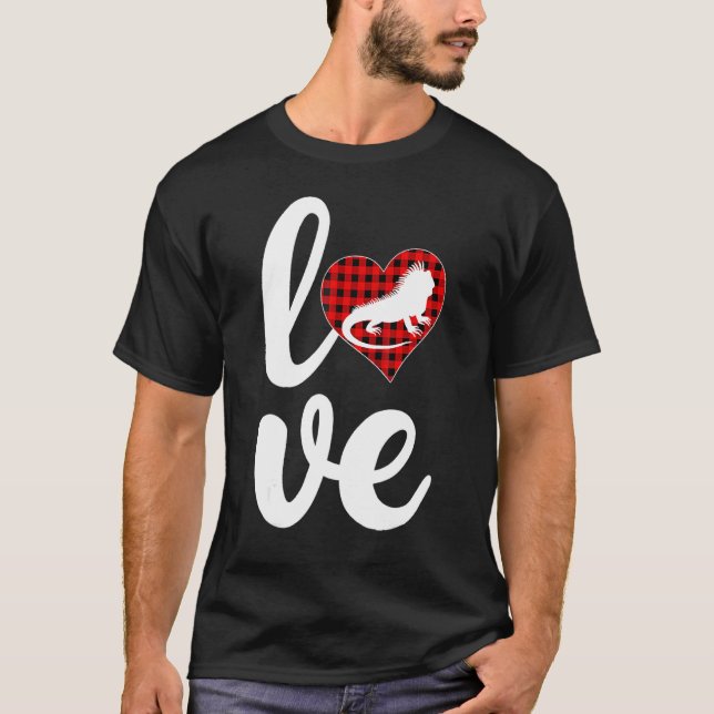 Camiseta Iguana Lover Gracioso Búfalo Tocado Amor Iguana Va (Anverso)