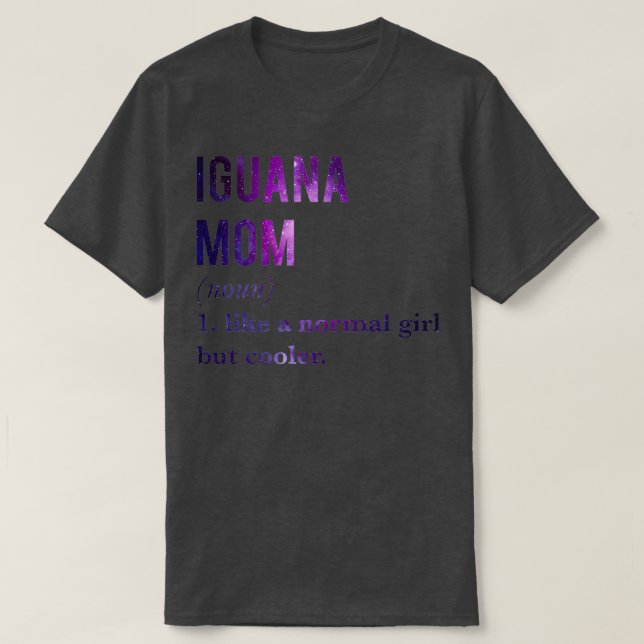 Camiseta Iguana mamá 3 (Diseño del anverso)