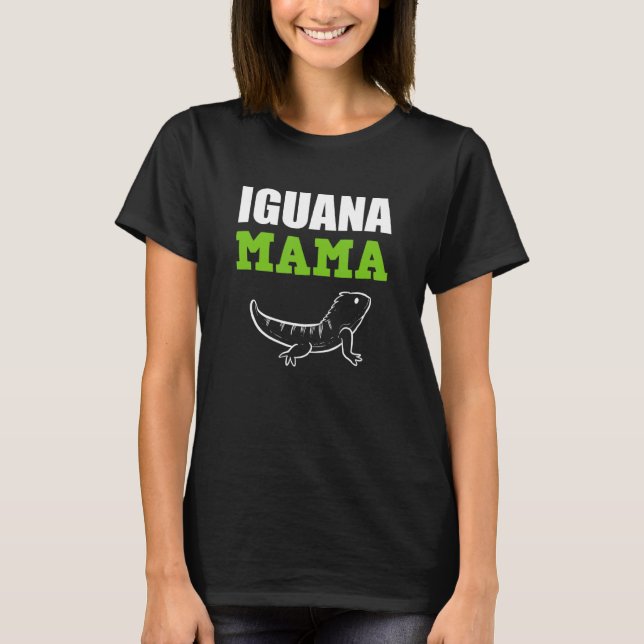 Camiseta Iguana Mama Caretaker (Anverso)