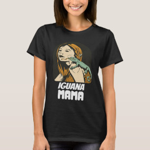 Camiseta Iguana Mama Iguana Iguana Iguana Lizard Reptile Ma
