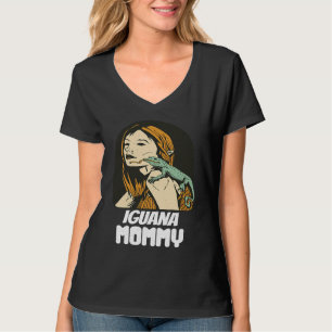 Camiseta Iguana Mamá  Iguana Mamá Iguana Mascota Lagarto Re
