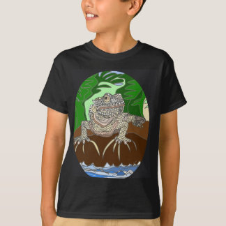 Camiseta Iguana on a rock