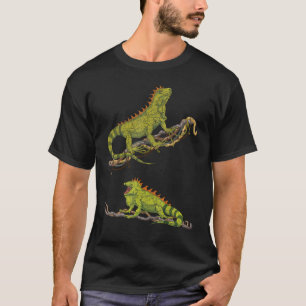 Camiseta Iguana Reptile Exótica Lizard Vida salvaje Igua