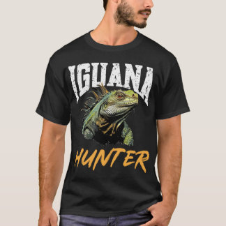 Camiseta Iguana Reptile Lover Herpetología Iguana Hunter Lo