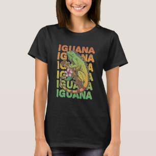 Camiseta Iguana Reptiles Lizard Mascota Terrario 2