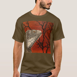 Camiseta iguana ROJA 2