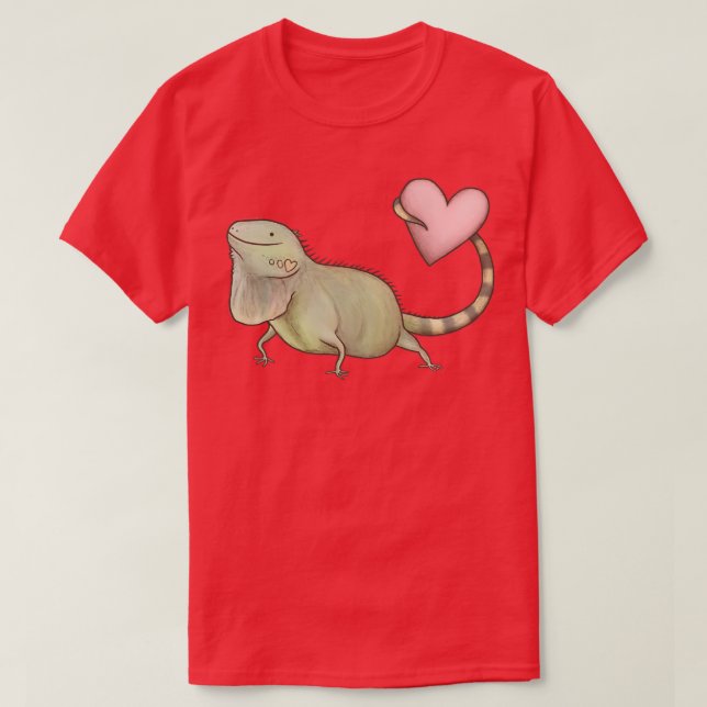 Camiseta Iguana Te Amas (Diseño del anverso)