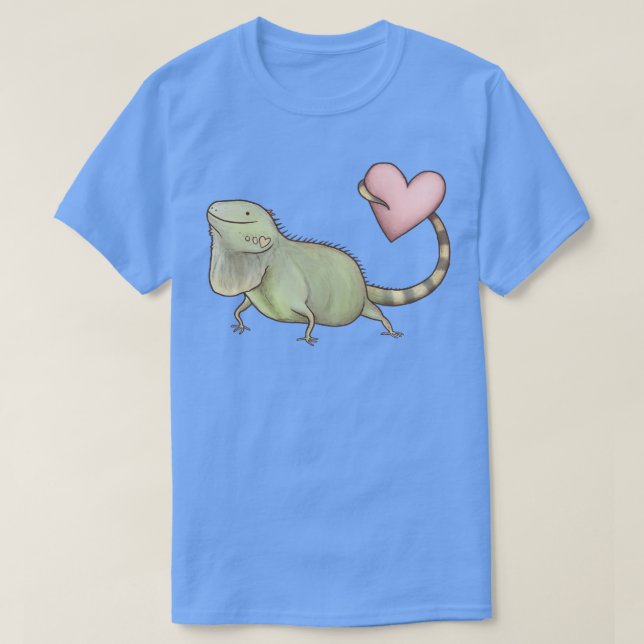 Camiseta Iguana Te Amas 1 (Diseño del anverso)
