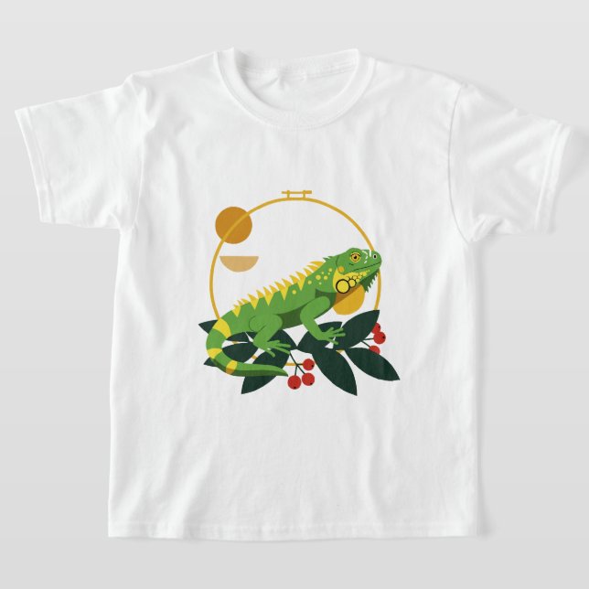 Camiseta Iguana Verde (Distribución)