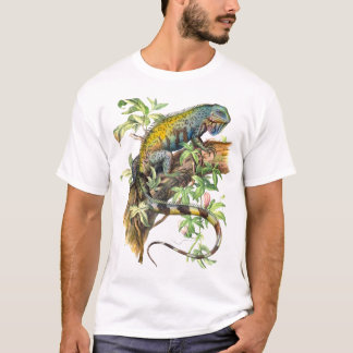 Camiseta iguana verde