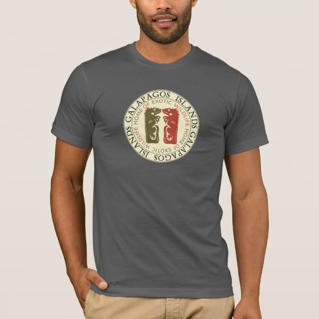 Camiseta Iguanas de las Islas Galápagos (Anverso)