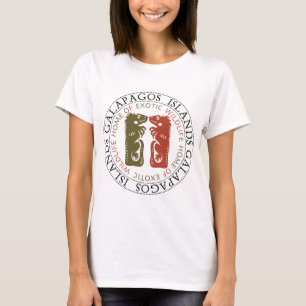 Camiseta Iguanas de las Islas Galápagos