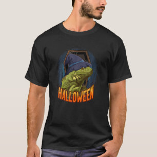 Camiseta Iguanas Witch, Halloween For Boy Girl Kid